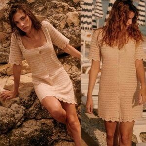 Sezanne crochet mini dress